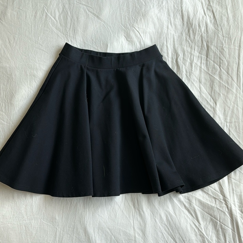 Black Skater Skirt